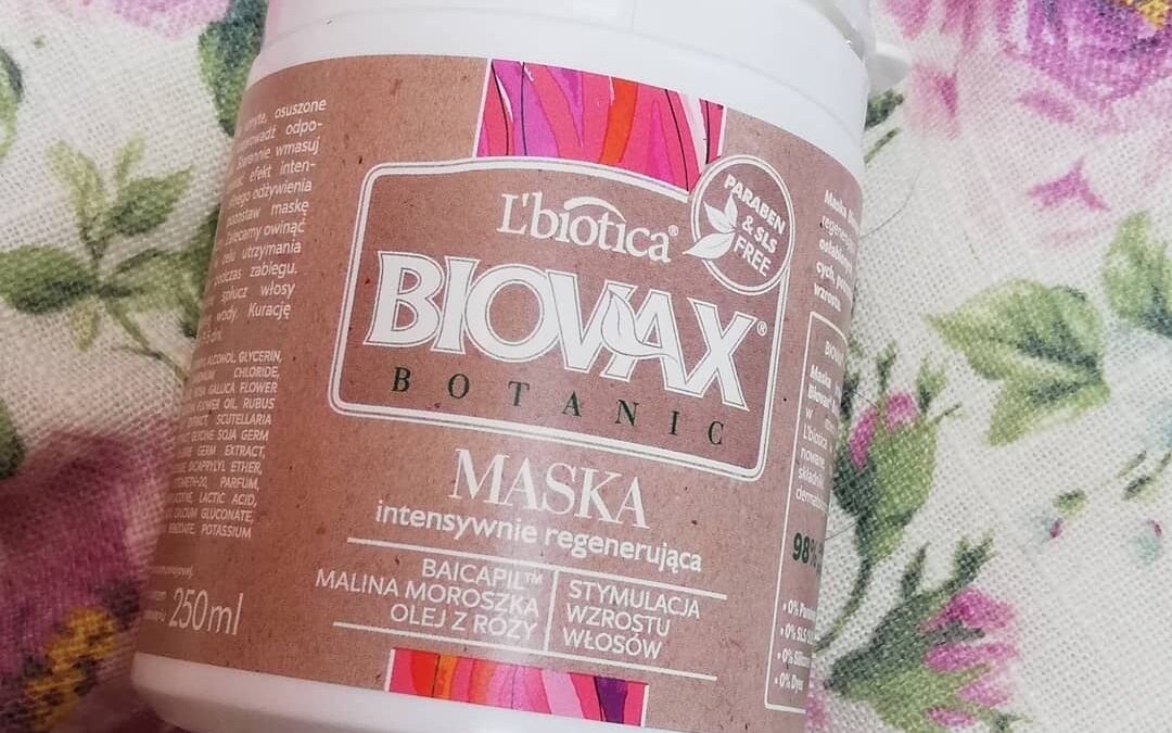 Maska do włosów regenerująca, L’Biotica Biovax