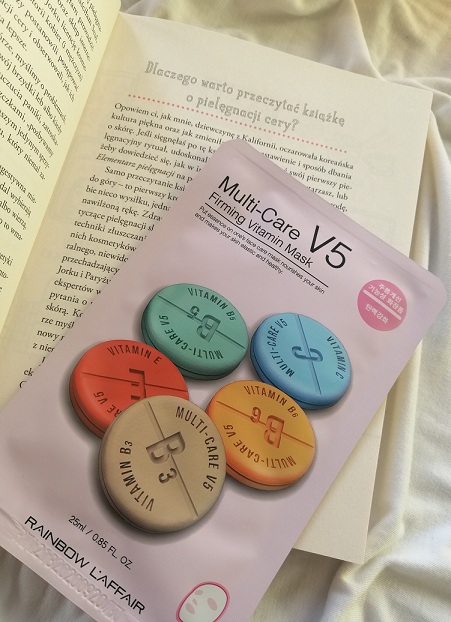 Witaminowa maseczka w płachcie Multi-Care V5, Rainbow L’affair