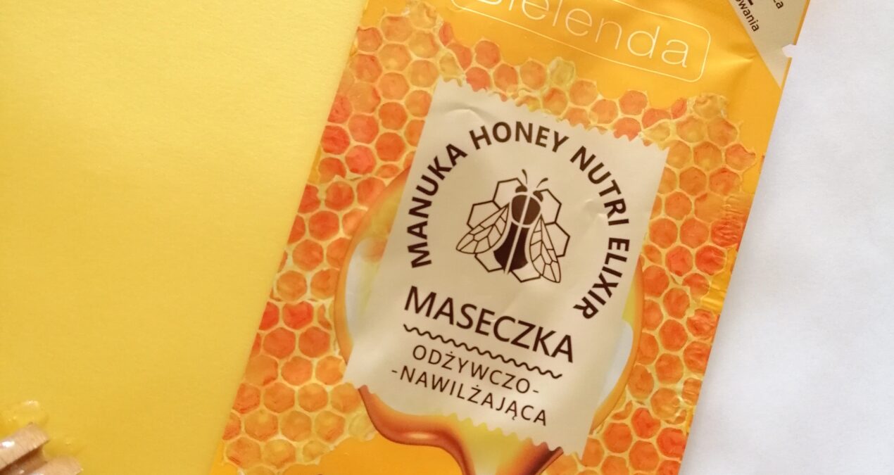 Maseczka odżywczo-nawilżająca Manuka Honey Nutri Elixir, Bielenda